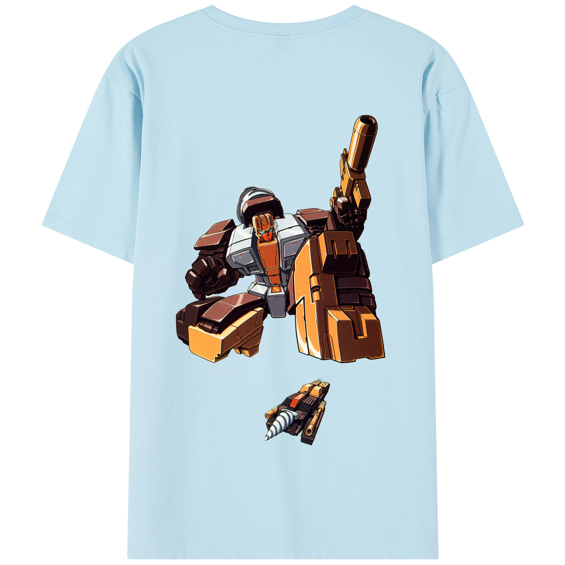 （画像用）  綿100％半袖Tシャツ（背面プリント）